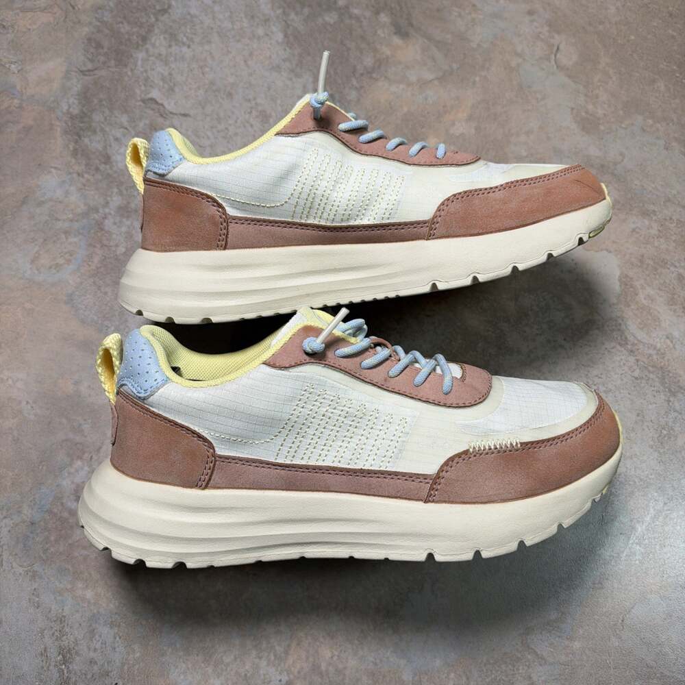 Hey Dude Women's Sirocco Alta Colorblock Sneakers In The Sand Colorway Size 6